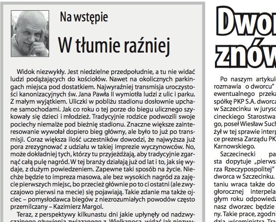 Jerzy Gasiul: W tłumie raźniej