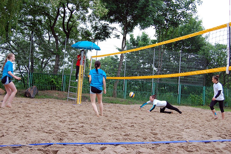 Srebro MKS Volley w plażówce