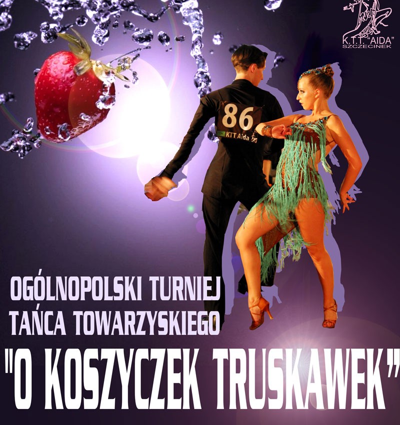 Turniej tańca „O koszyczek truskawek”. Zaproszenie