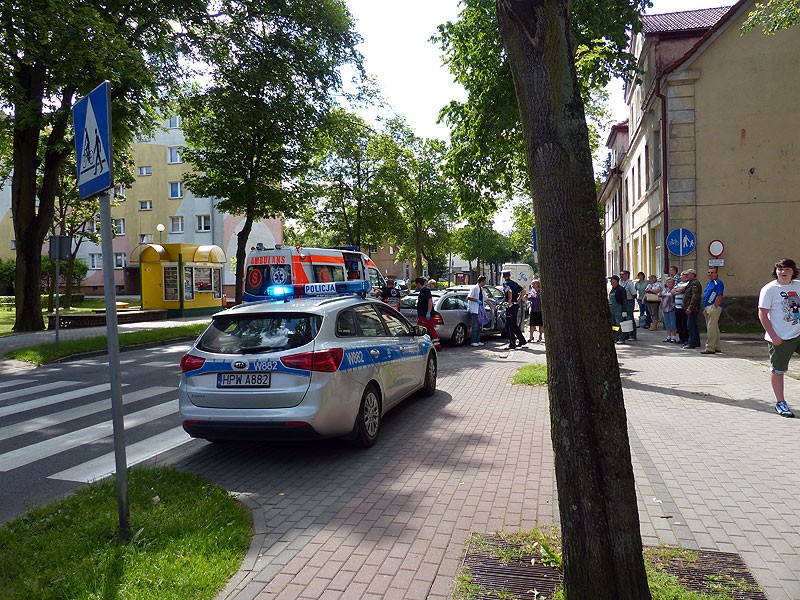 Potrącenie dziewczynki na ul. 28-lutego