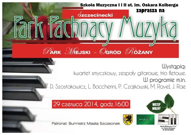 Zapach muzyki w Ogrodzie Różanym!