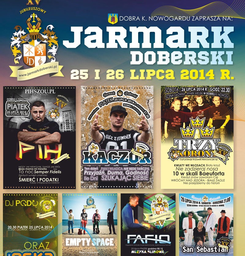 Zaproszenie na XV Jarmark Doberski