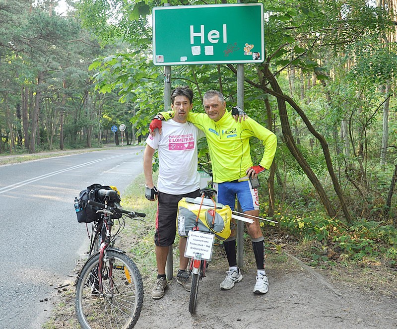Ze Szczecinka rowerami dojechali na Hel