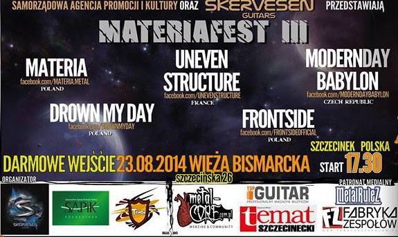 Metal pod wieżą Bismarcka. Materiafest już w sobotę!