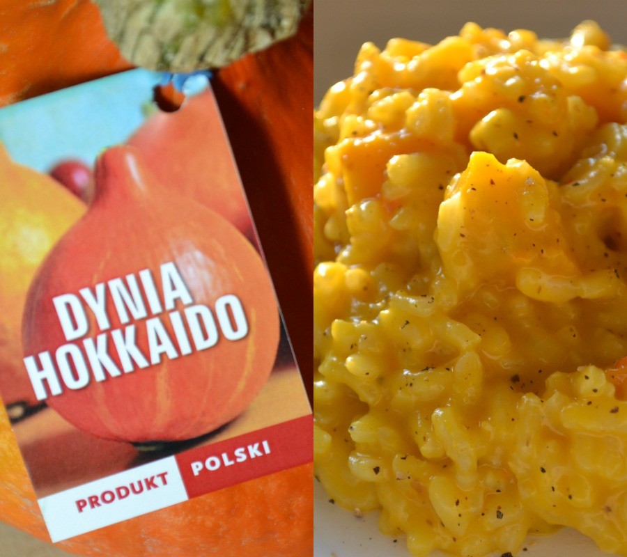 Risotto z dynią i pleśniakiem