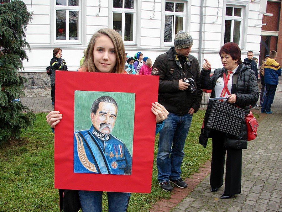 Szczecineccy harcerze i ich IX Rajd Niepodległości