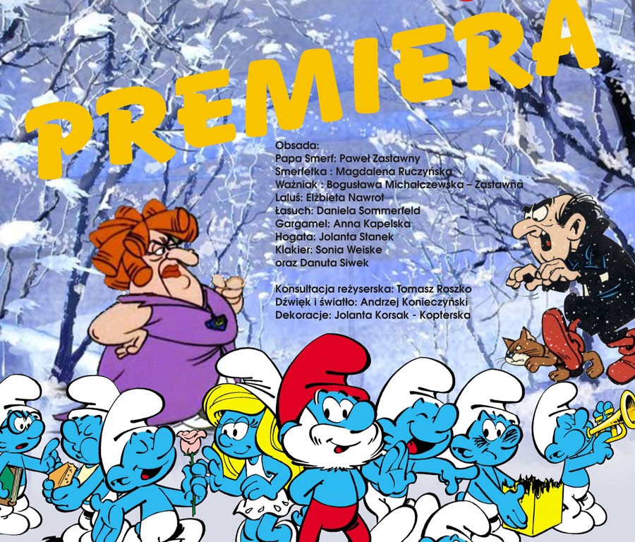 Smerfy w SAPiK-u! Premiera przedstawienia
