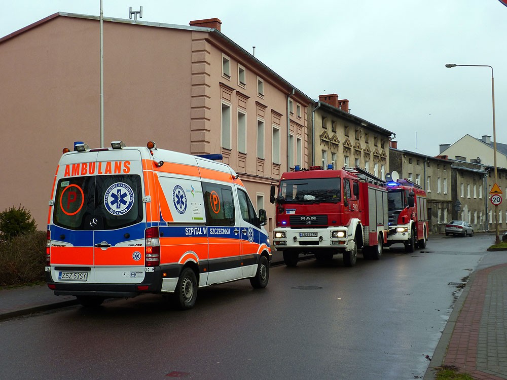 Kobieta zatruta tlenkiem węgla na ul. Winnicznej
