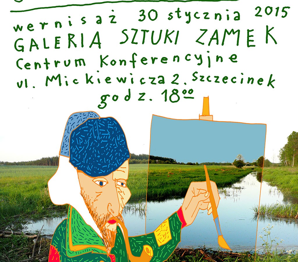 Wernisaż prof. Leszka Żebrowskiego w CK Zamek