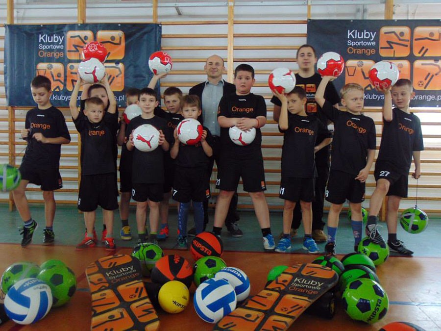  Barwiczanie w Klubie Sportowym Orange