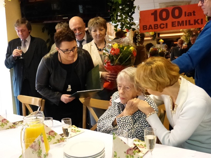 Pani Emilia obchodzi setne urodziny