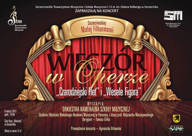 Wieczór w operze. Zaproszenie