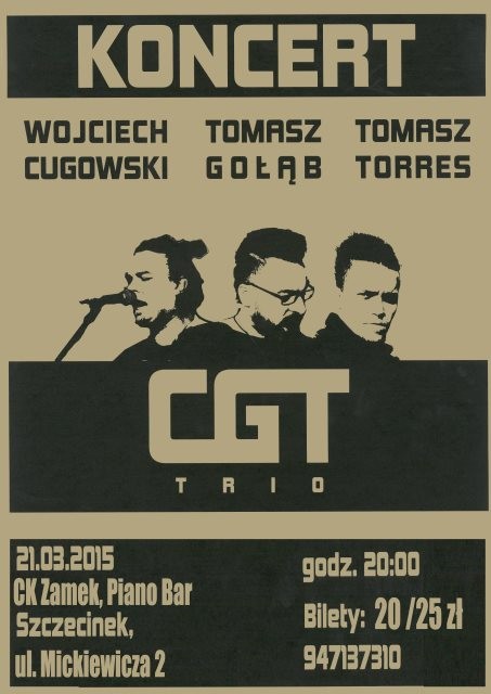  Cugowski-Gołąb-Torres Trio. Zaproszenie
