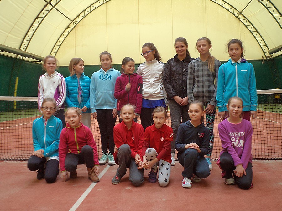 Skrzaci turniej tenisowy w AquaTur