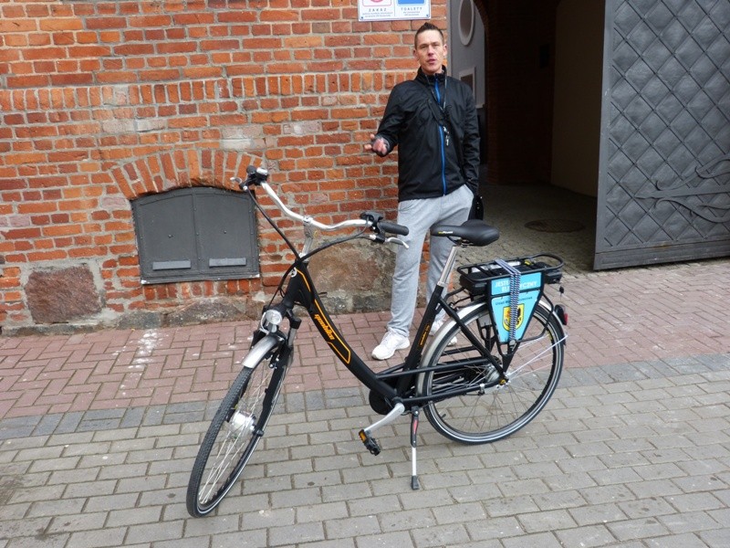 Po Szczecinku rowerem na prąd
