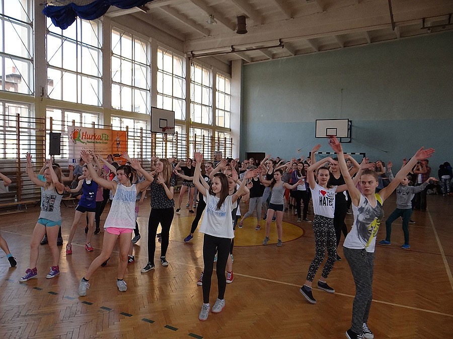 Gala fitness w Gimnazjum nr 1
