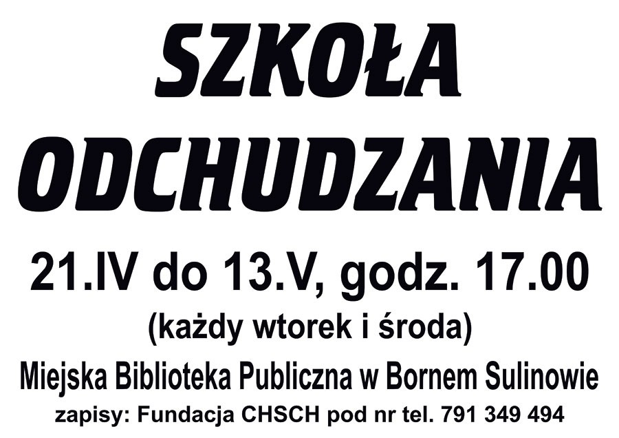 Szkoła odchudzania -  skuteczna i  bezpieczna