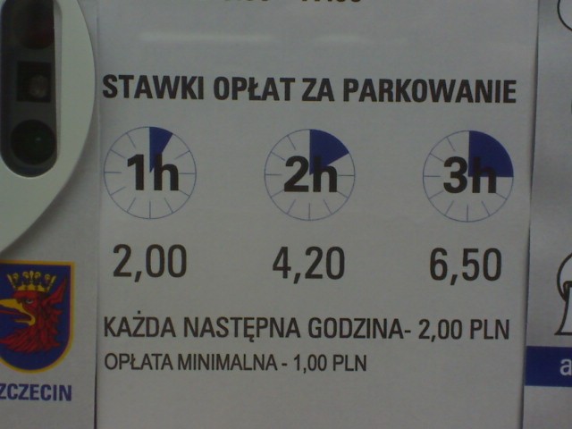 Parkomaty w centrum Szczecinka