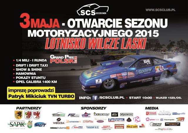 3 maja SCS rozpoczyna sezon