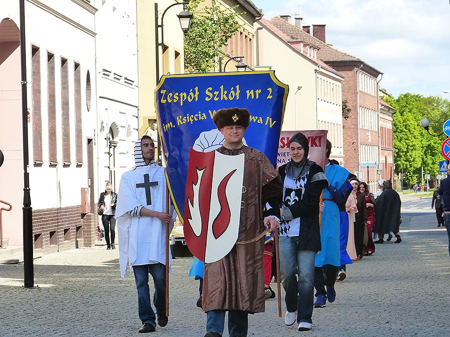 Pochód księcia Warcisława przemaszerował środkiem Szczecinka