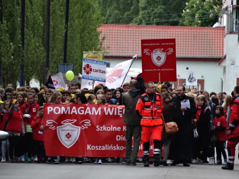 Półtora tysiąca wolontariuszy Caritasu przyjechało do Szczecinka