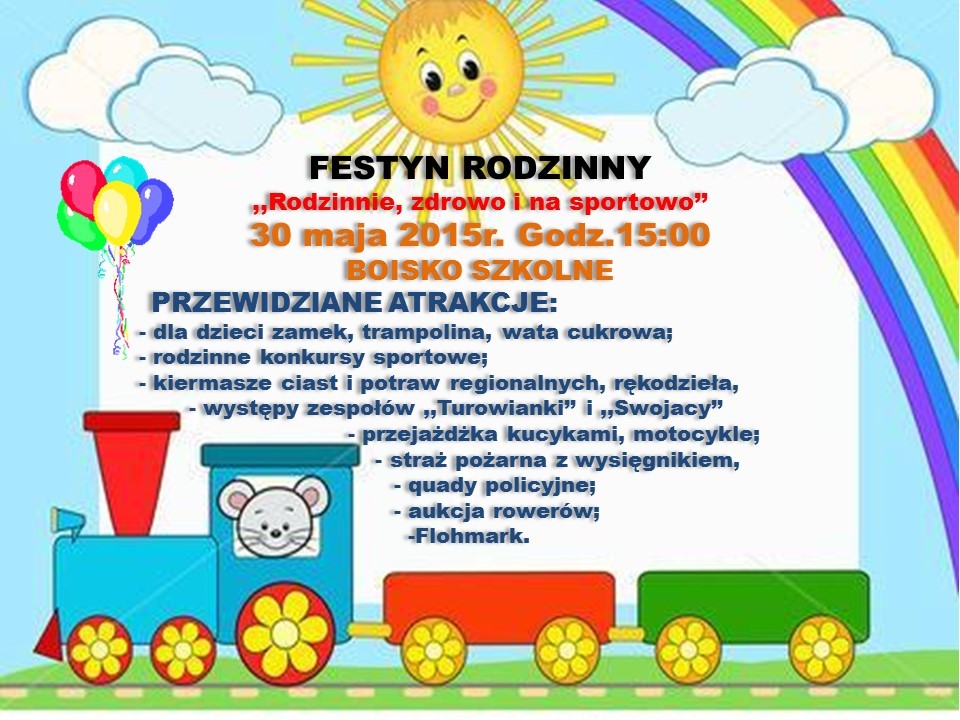 Piknik Rodzinny w Turowie. Zaproszenie