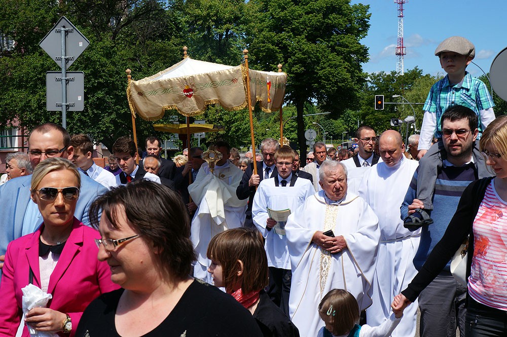 Publiczne wyznanie wiary. Procesje Bożego Ciała w Szczecinku