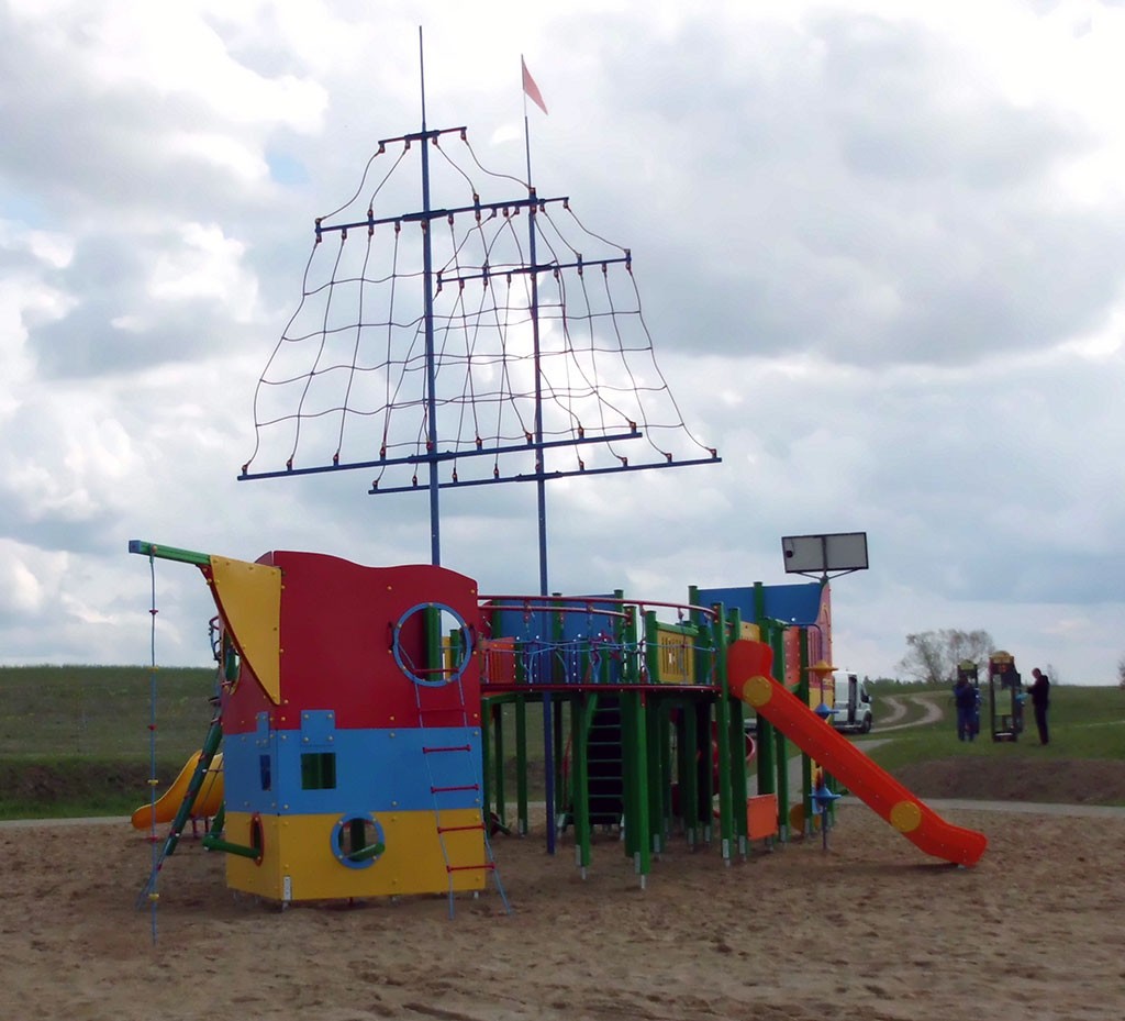 I Ty zostaniesz piratem, czyli żaglowiec w parku miejskim
