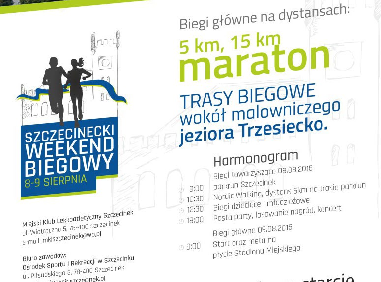 Maraton w Szczecinku po raz pierwszy