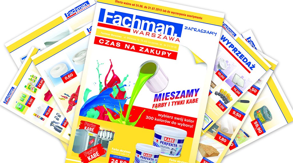 Lipcowe promocje w Fachmanie. Nowa gazetka!