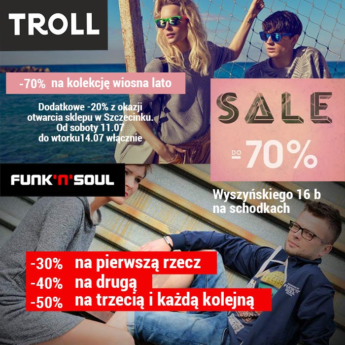 Troll w Szczecinku. Kupuj 90% taniej