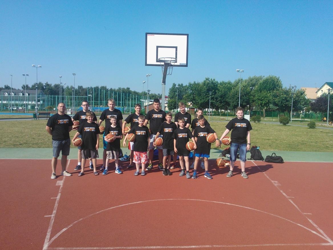 Basket na obozie w Dźwirzynie