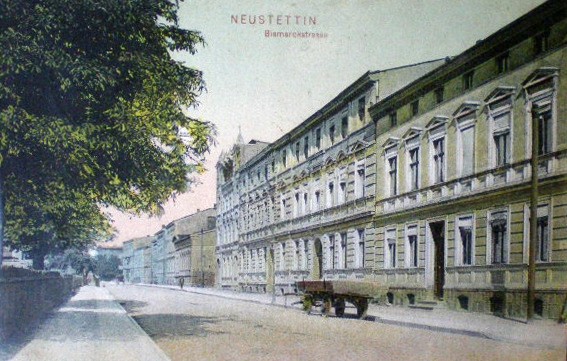 Stary Szczecinek: Fragment dzisiejszej ulicy Wyszyńskiego