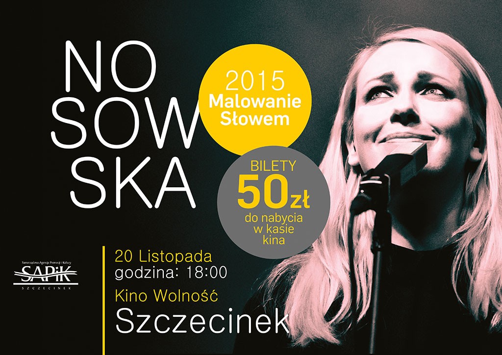 Nosowska na finale Malowania Słowem
