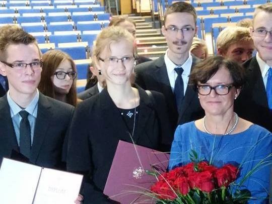 Kinga Kanecka ze stypendium Ministra Edukacji
