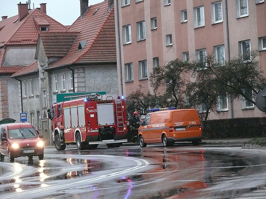 Ulatniający się gaz na ul. Sikorskiego. Alarm okazał się niepotrzebny
