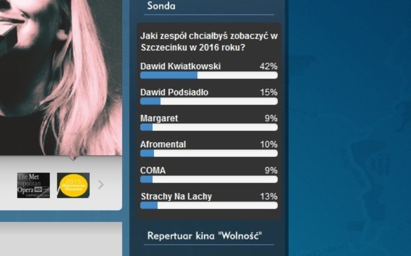Mieszkańcy chcą zobaczyć Dawida Kwiatkowskiego