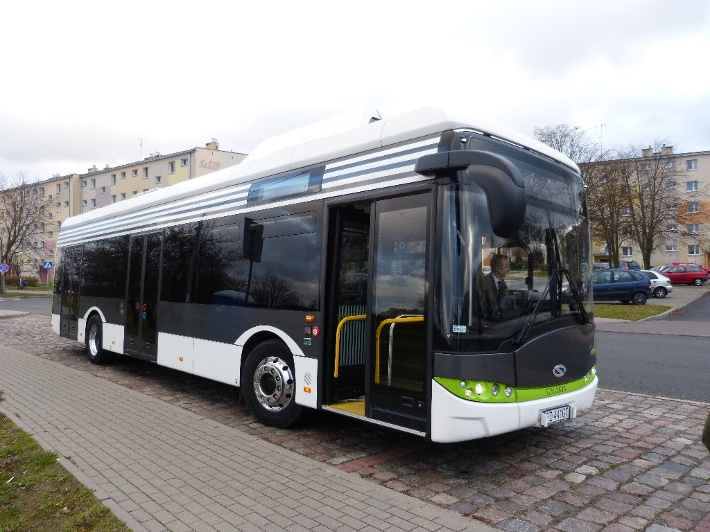 Autobusem na prąd po ulicach Szczecinka