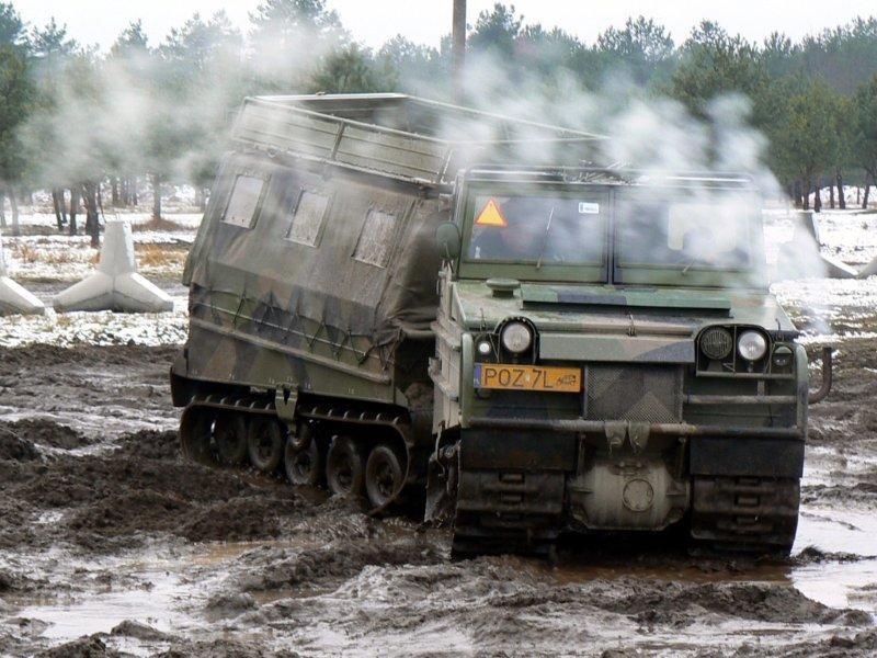 Zlot militarny w wersji zimowej. Tylko dla twardzieli