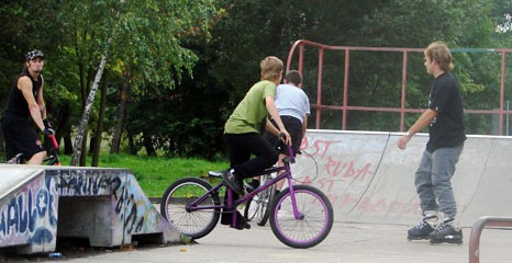 Marzenia o nowym skateparku