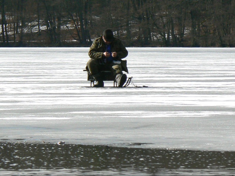 Zawody wędkarskie na lodzie. Zaproszenie