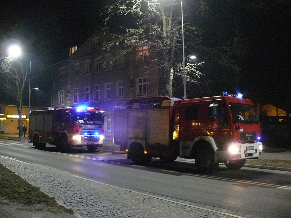 Czujniki czadu zawyły na ul. 28 Lutego