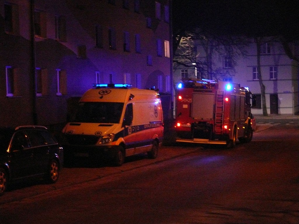 Zatrucie czadem na ul. Warszawskiej