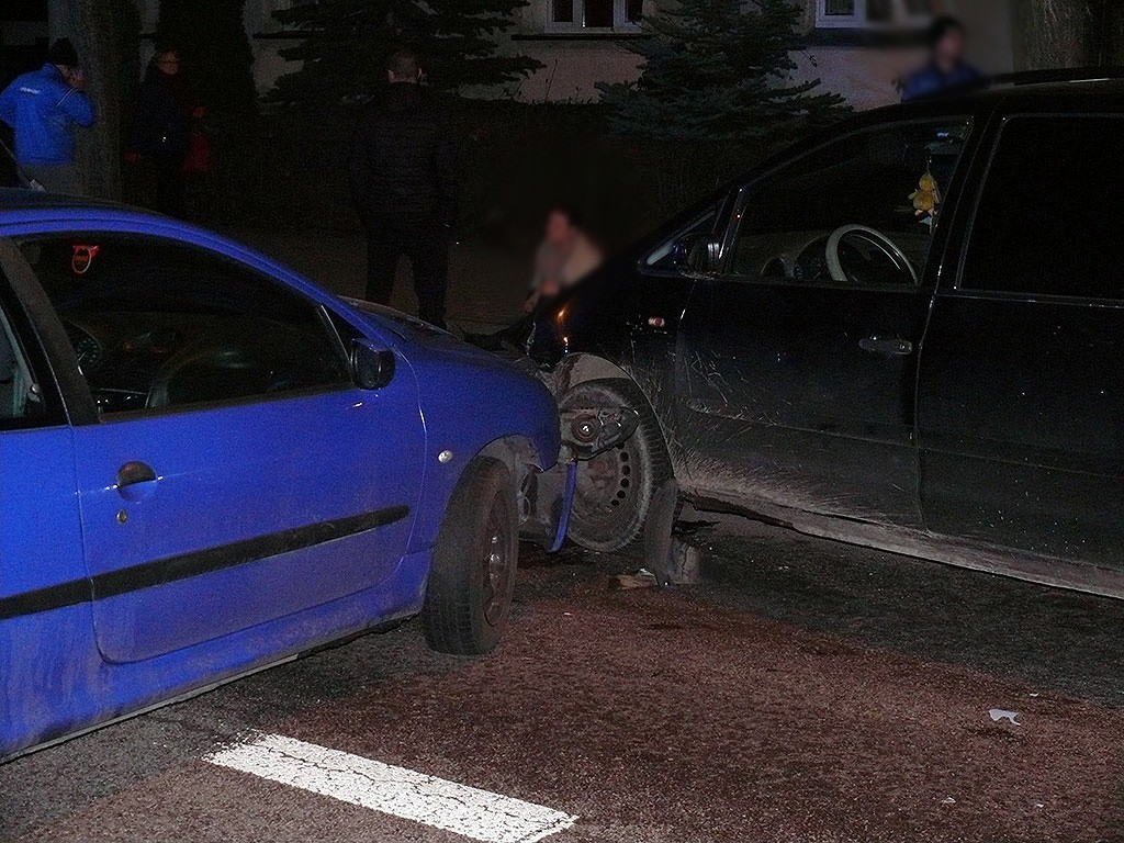 Zderzenie na ul. Szczecińskiej