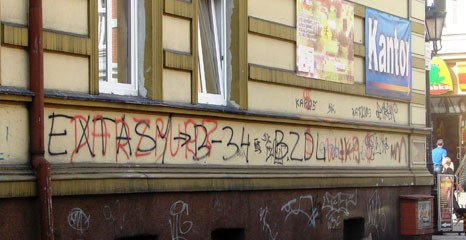 Czy naścienne bazgroły to plaga nie do pokonania?