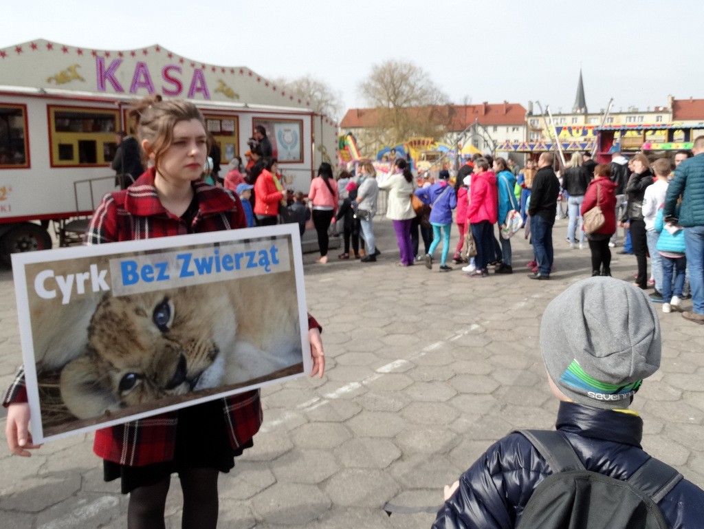 Przyjechał cyrk, pojawił się protest