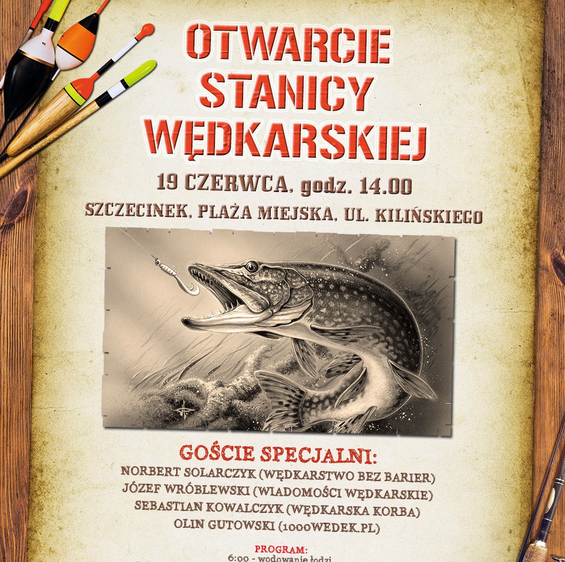 Szczecinek rajem dla wędkarzy. Wielkie otwarcie stanicy wędkarskiej!