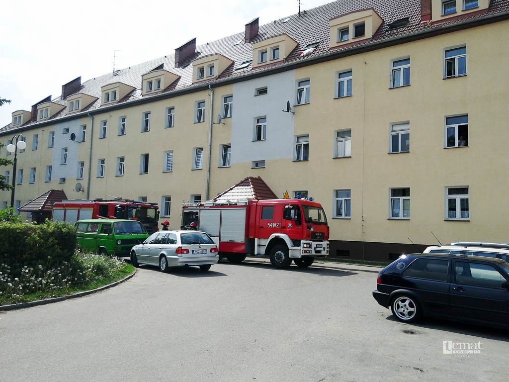 Zwarcie w kuchni przy ul. Słowiańskiej 8