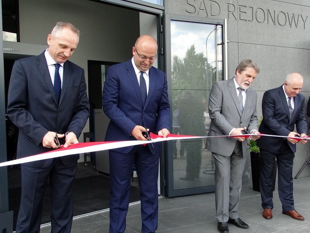 Nowy budynek sądu w Szczecinku uroczyście otwarty