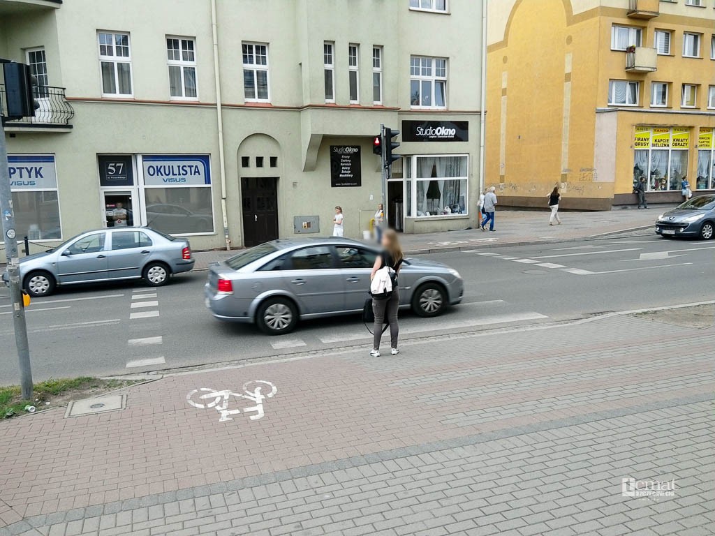 Potrącenie na pasach. Sama zgłosiła się na pogotowie